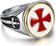 anillo con espada templaria