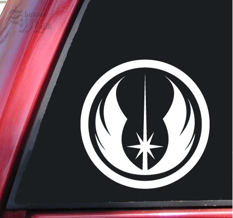 PEGATINA STAR WARS ORDEN JEDI PARA COCHE MOTO PATIN